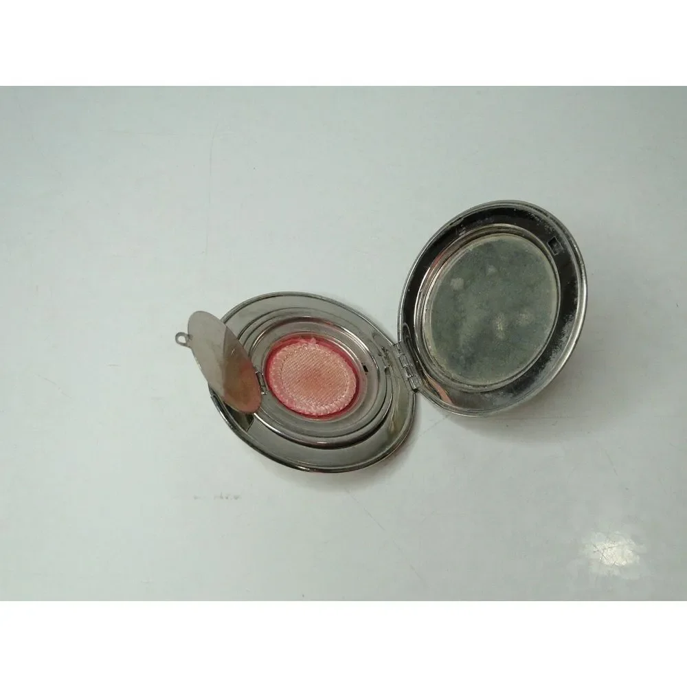 Vintage Compact‎ Double Compartment Powder/Rouge Puff Unmarked 1930s-40s Geese